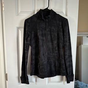 Lululemon define jacket black camo